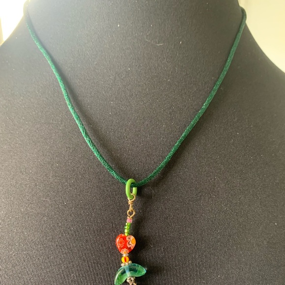 Necklace lady bug heart - Picture 2 of 10